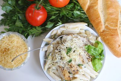 Chicken Pasta, Food Styling & Photography | Chatter Marketing, Tulsa Oklahoma