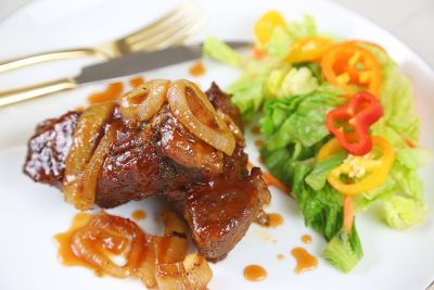 Steak and Salad, Food Styling & Photography | Chatter Marketing, Tulsa Oklahoma