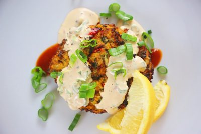 Air Fryer Crabcakes, Food Styling & Photography | Chatter Marketing, Tulsa Oklahoma