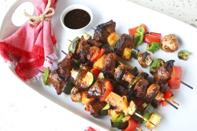 Teriyaki Shish Kabobs, Food Styling & Photography | Chatter Marketing, Tulsa Oklahoma